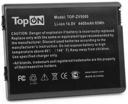 Батарея для ноутбуков TOPON TOP-ZV5000, 4400мAч, 14.8В