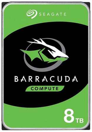 Жесткий диск Seagate Barracuda ST8000DM004, 8ТБ, HDD, SATA III, 3.5″ 9668972685