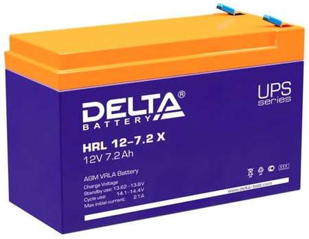 Аккумуляторная батарея для ИБП Delta HRL 12-7.2 X 12В, 7.2Ач 9668972939