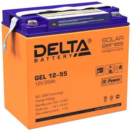 Аккумуляторная батарея для ИБП Delta GEL 12-55 12В, 55Ач 9668976664