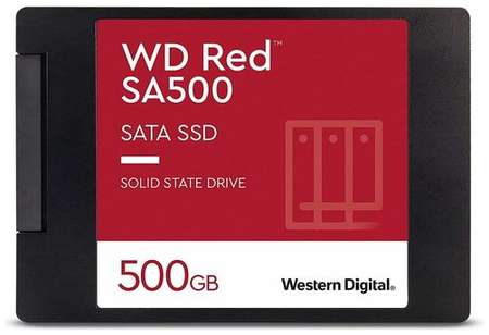 SSD накопитель WD Red SA500 WDS500G1R0A 500ГБ, 2.5″, SATA III, SATA 9668981839
