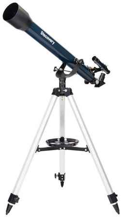 Телескоп Discovery Sky T60 рефрактор d60 fl700мм 120x синий 9668987103