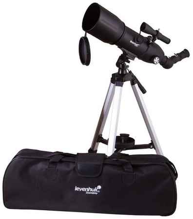 Телескоп Levenhuk Skyline Travel 80 рефрактор d80 fl400мм 160x черный/черный 9668987123