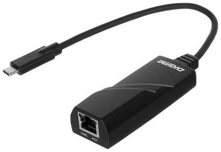 Сетевой адаптер Gigabit Ethernet Digma D-USBC-LAN1000 USB Type-C 9668989431