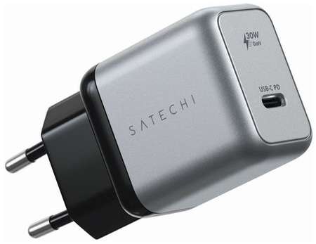 Сетевое зарядное устройство SATECHI USB-C GaN Wall Charger, USB type-C, 3A, [st-uc30wcm-eu]
