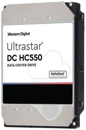 Жесткий диск WD Ultrastar DC HC550 WUH721816ALE6L4, 16ТБ, HDD, SATA III, 3.5″ [0f38462] 9668993959