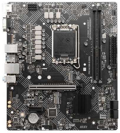 Материнская плата MSI PRO H610M-B DDR4, LGA 1700, Intel H610, mATX, Ret 9668994950