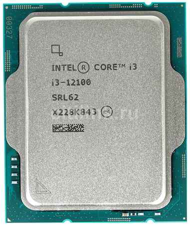 Процессор Intel Core i3 12100, LGA 1700, OEM [cm8071504651012 srl62] 9668995211