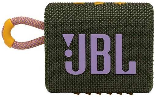 Колонка портативная JBL GO 3, 4.2Вт, зеленый [jblgo3grn] 9668995802