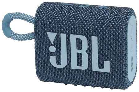 Колонка портативная JBL GO 3, 4.2Вт, [jblgo3blu]