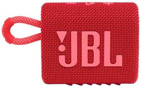 Колонка портативная JBL GO 3, 4.2Вт, красный [jblgo3red] 9668995815