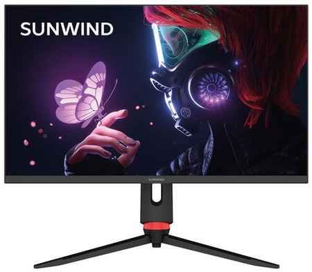 27″ Монитор SunWind SUN-M27BG120, 1920x1080, IPS, 165Гц, 2хHDMI, 2хDP, черный 9668996727