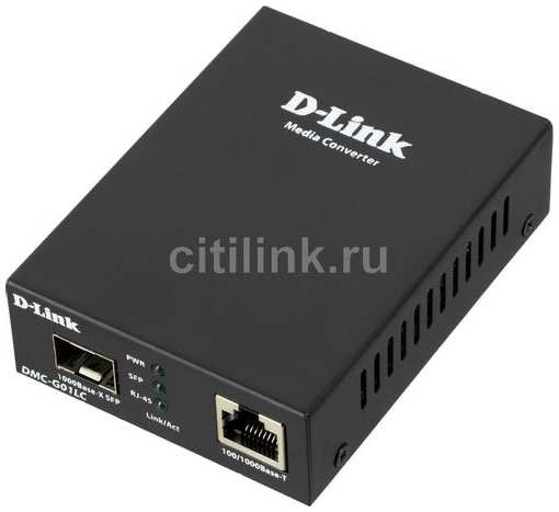 Медиаконвертер D-Link DMC-G01LC 100Base-TX/1000BASE-T Gig Eth 966962427