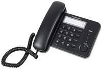 Проводной телефон Panasonic KX-TS2352RUB, черный