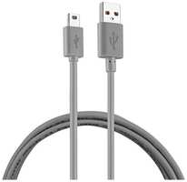 Кабель Buro mini USB B (m) - USB A (m), 1.8м, 0.8A, серый [bhp ret usb_mini18]