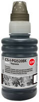 Чернила Cactus CS-I-PGI520BK, для Canon, 100мл, черный пигментный