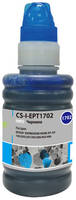 Чернила Cactus CS-I-EPT1702, для Epson, 100мл, голубой