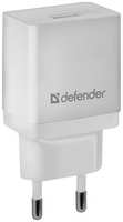 Сетевое зарядное устройство Defender EPA-10, USB-A, 10.5Вт, 2.1A, [83549]