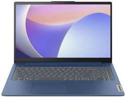 Ноутбук Lenovo IdeaPad Slim 3 15IAH8 83ER0033RM, 15.6″, 2023, IPS, Intel Core i5 12450H 2ГГц, 8-ядерный, 8ГБ LPDDR5, 512ГБ SSD, Intel UHD Graphics, без операционной системы, синий