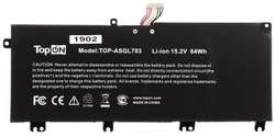 Батарея для ноутбуков TOPON TOP-ASGL703, 4240мAч, 15.2В [103557]