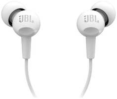 Наушники JBL C100SI, 3.5 мм, вкладыши, белый [jblc100siuwht]