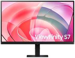 27″ Монитор Samsung ViewFinity S7 S27D700EAIXCI, 3840x2160, IPS, 1хHDMI, 1хDP, черный [ls27d700eaixci]