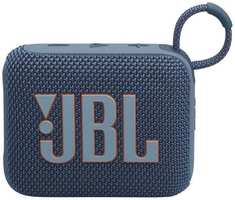 Колонка портативная JBL GO 4, 4.2Вт, синий [jblgo4blu]