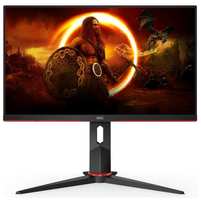 23.8″ Монитор AOC Gaming 24G2SP, 1920x1080, IPS, 165Гц, 2хHDMI, 1хDP, черный / красный [24g2sp / bk] (24G2SP/BK)