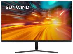 27″ Монитор SunWind SM-27FI223, 1920x1080, IPS, 100Гц, 1хHDMI, 1хDP, черный [sm27sb03]