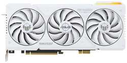 Видеокарта ASUS NVIDIA GeForce RTX 4070TI Super TUF-RTX4070TIS-O16G-BTF-WHITE 16ГБ GDDR6X, OC, Ret