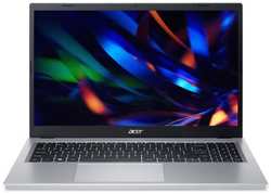Ноутбук Acer Extensa 15 EX215-33-P56M NX.EH6CD.008, 15.6″, IPS, Intel N200 1ГГц, 4-ядерный, 8ГБ LPDDR5, 256ГБ SSD, Intel HD Graphics, без операционной системы, серебристый