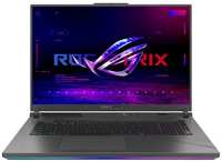 Ноутбук игровой ASUS ROG Strix G18 G814JVR-N6010 90NR0IF6-M000C0, 18″, 2024, IPS, Intel Core i9 14900HX 2.2ГГц, 24-ядерный, 16ГБ DDR5, 1ТБ SSD, NVIDIA GeForce RTX 4060 для ноутбуков - 8 ГБ, без операционной системы