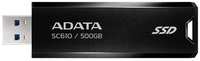 Внешний диск SSD A-Data SC610, 500ГБ, [sc610-500g-cbk/rd]