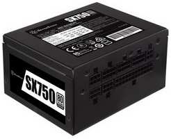 Блок питания SILVERSTONE SX750-PT, 750Вт, 92мм, черный, retail [g540sx750pt0220]