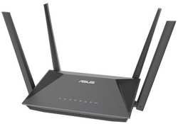 Wi-Fi роутер ASUS RT-AX52, AX1800, черный