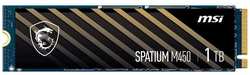 SSD накопитель MSI Spatium M450 1ТБ, M.2 2280, PCIe 4.0 x4, NVMe, M.2 [s78-440l980-p83]