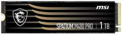 SSD накопитель MSI Spatium M480 Pro 1ТБ, M.2 2280, PCIe 4.0 x4, NVMe, M.2 [s78-440l1g0-p83]