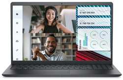 Ноутбук DELL Vostro 3520 3520-5850, 15.6″, WVA, Intel Core i5 1235U 1.3ГГц, 10-ядерный, 8ГБ DDR4, 512ГБ SSD, Intel UHD Graphics, Ubuntu, черный