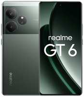 Смартфон REALME GT 6 12 / 256Gb, RMX3851, зеленый туман REALME GT6 (631002001197)