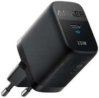 Сетевое зарядное устройство ANKER 312, USB type-C, 25Вт, 3A, черный [a2642g11]