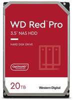 Жесткий диск WD Red Pro WD201KFGX, 20ТБ, HDD, SATA III, 3.5″