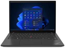 Ноутбук Lenovo ThinkPad P14s Gen3 21AK000UGE, 14″, IPS, Intel Core i7 1260P 2.1ГГц, 12-ядерный, 32ГБ DDR4, 1ТБ SSD, NVIDIA Quadro T550 - 4 ГБ, Windows 10 Professional, черный