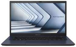 Ноутбук ASUS ExpertBook B1 B1402CVA-EB1338 14″, IPS, Intel Core i5 1335U 1.3ГГц, 10-ядерный, 16ГБ DDR4, 512ГБ SSD, Intel Iris Xe graphics, Free DOS, черный [90nx06w1-m01ns0]