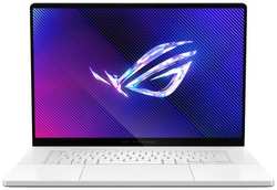 Ноутбук игровой ASUS ROG Zephyrus G16 GU605MZ-QR102W 16″, 2024, OLED, Intel Core Ultra 9 185H 2.3ГГц, 16-ядерный, 32ГБ LPDDR5x, 2ТБ SSD, NVIDIA GeForce RTX 4080 для ноутбуков - 12 ГБ, Windows 11 Home, белый [90nr0ir6-m004s0]