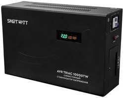 Стабилизатор напряжения SMARTWATT AVR Triac 10000TW черный [4512020380005]