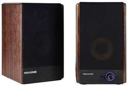 Колонки Bluetooth Microlab Solo 3, 2.0, коричневый