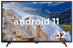 32″ Телевизор BQ 32S15B, HD, СМАРТ ТВ, Android
