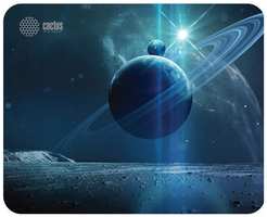 Коврик для мыши Cactus Saturn рисунок, ткань, 300х250х2мм [cs-mpc-p03m]