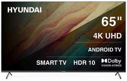 65″ Телевизор Hyundai H-LED65BU7009, 4K Ultra HD, черный, СМАРТ ТВ, Android TV
