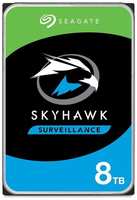 Жесткий диск Seagate Skyhawk ST8000VX009, 8ТБ, HDD, SATA III, 3.5″